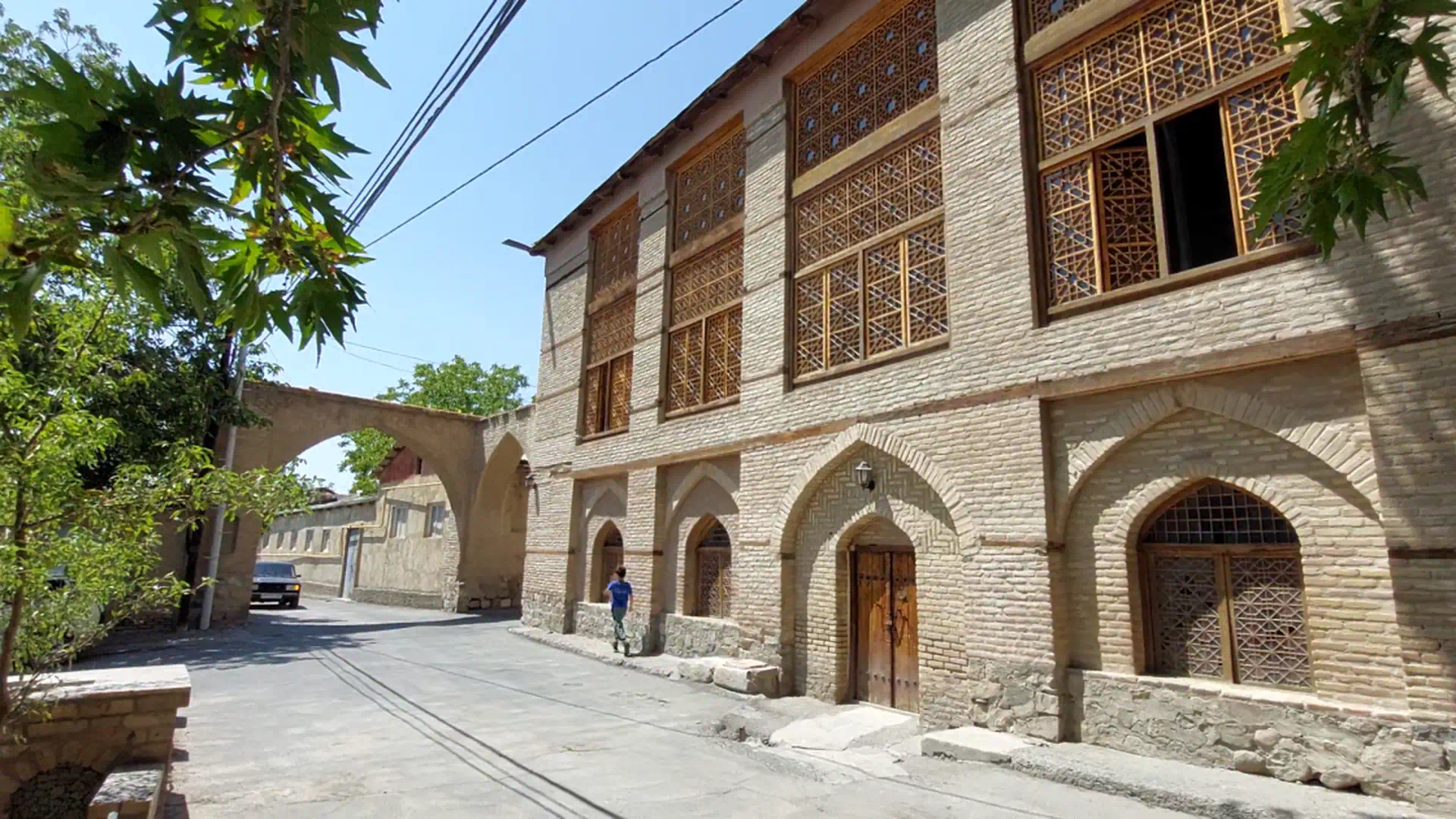 Old streets of Ordubad city